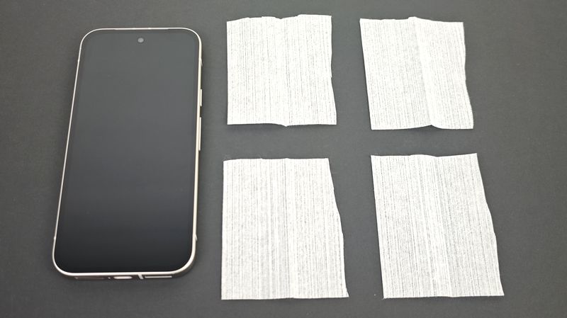 カットして手の届きやすいところに分散