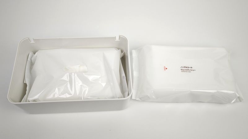 開封テープ無しだと取り出しやすさがバク上がり