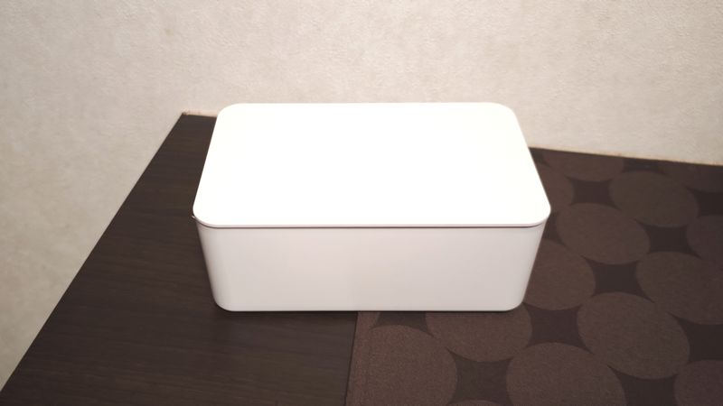 無印「ウェットティシュケース」のシンプルなデザインも魅力