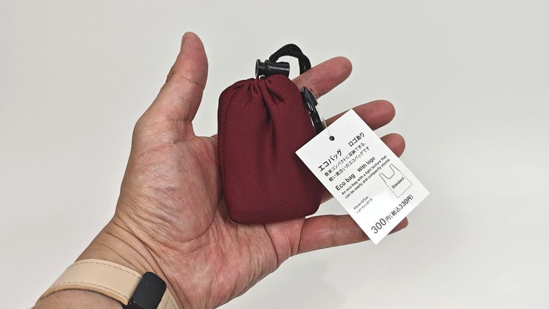 人気アイテム「エコバッグ くしゅっとコンパクト」を購入!