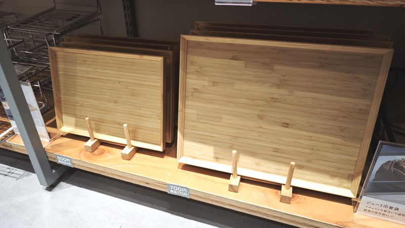 スタンダードプロダクツには「バンブートレイ」も有り!