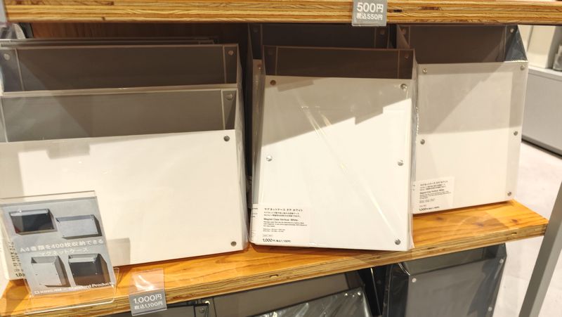マグネットケースはA4書類を400枚収納できる