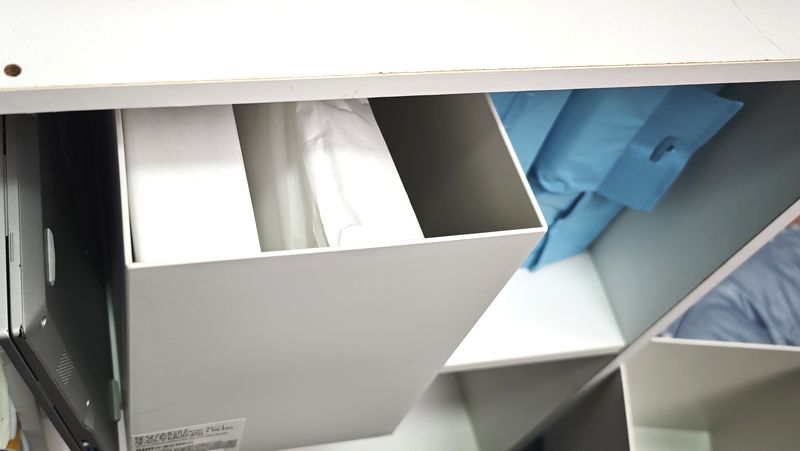 ファイルボックスの奥行きは約31.5cm