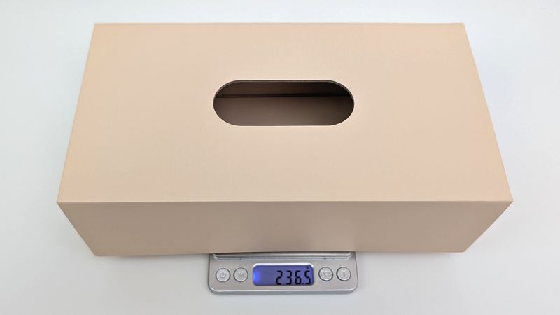 重さは実測で236.5g