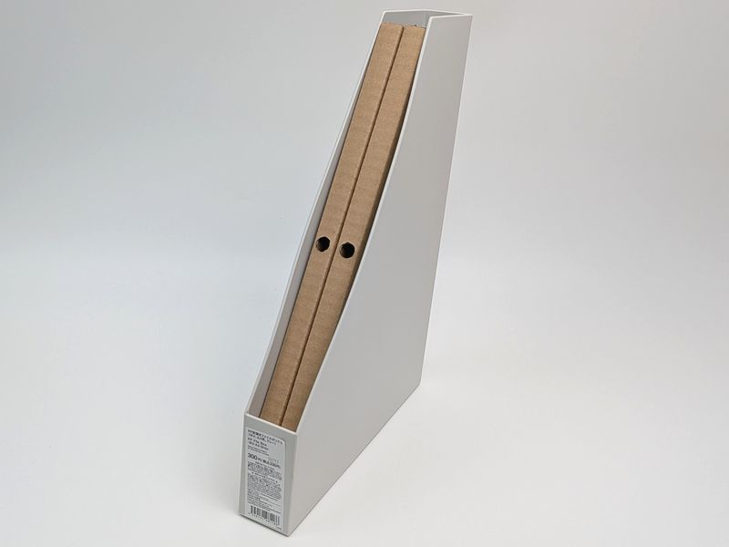 スタンダードプロダクツ「PP前開きファイルボックス」の種類と価格