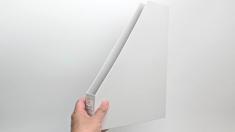 「PP前開きファイルボックス W4 A4用」のサイズ