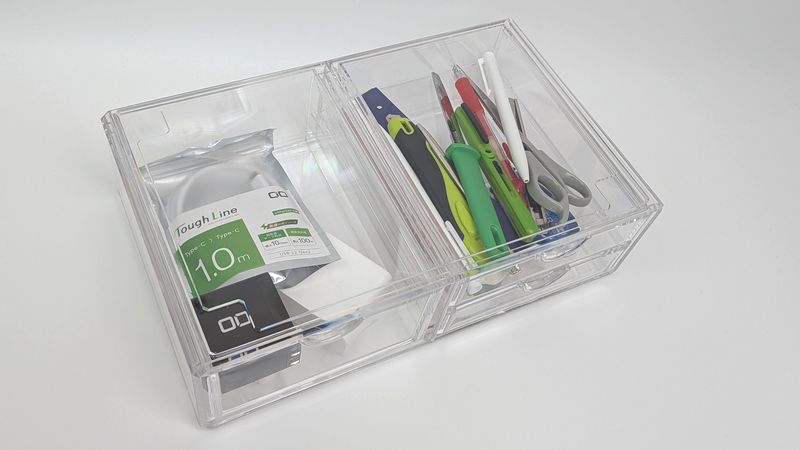 シンプルなデザインで生活感が出にくい