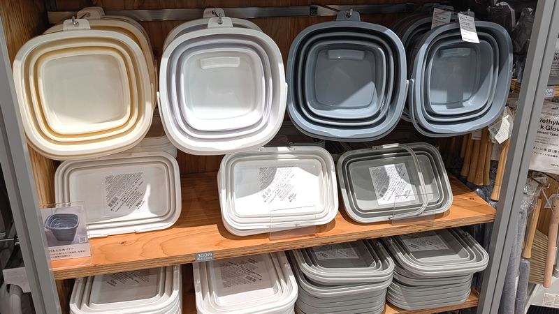 スタンダードプロダクツ「折りたたみソフトバスケット」の種類と価格