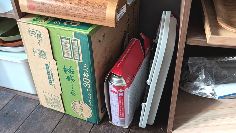 折りたたみ可能で収納場所の悩みを解消できる！