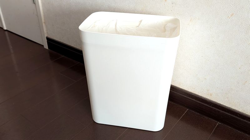 ゴミ袋を見えにくいようにできる