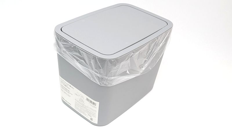 スタンダードプロダクツ「ワンプッシュ ゴミ箱」の特徴と使用感