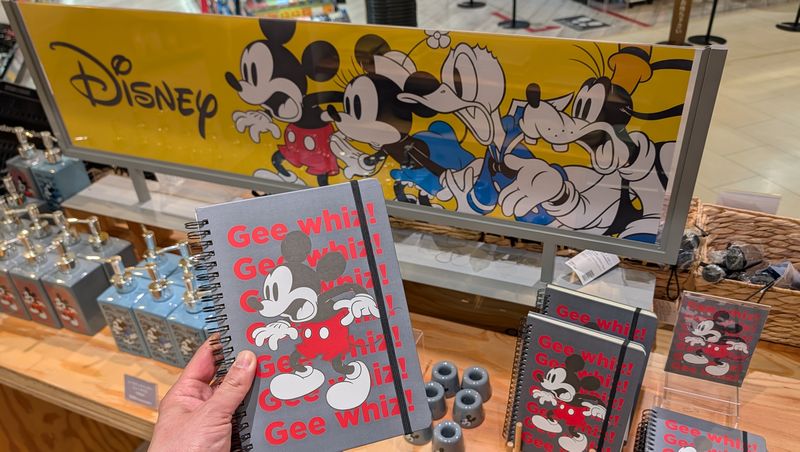 スタンダードプロダクツのミッキーコラボのリングノートを購入レビュー！