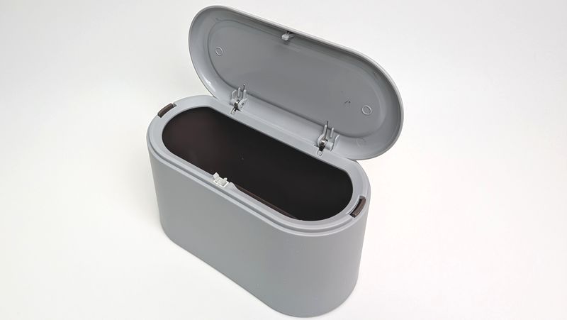 スタンダードプロダクツ「卓上蓋付きゴミ箱」の特徴と使用感