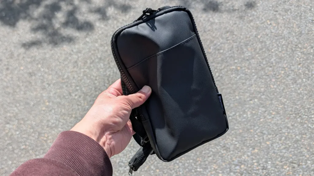 スタンダードプロダクツ「丸型ポーチ付 ショルダーバッグ」のおすすめな点と気になる点