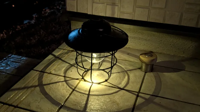 雰囲気を演出できる補助照明レベルの明るさ