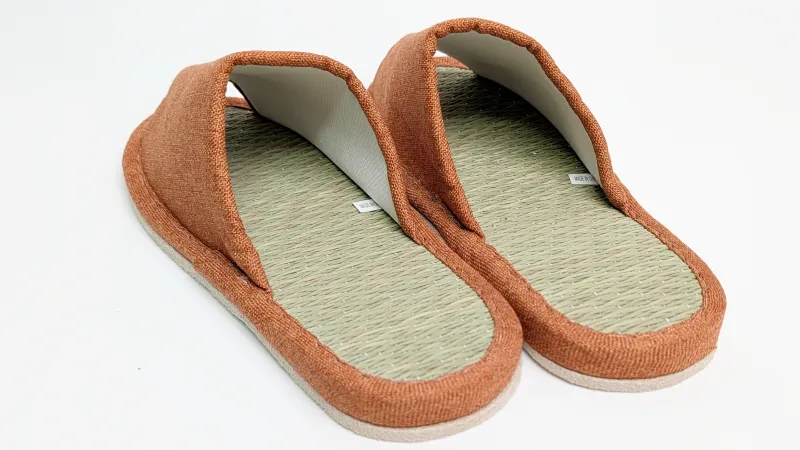 い草の優れた吸湿性で快適な履き心地