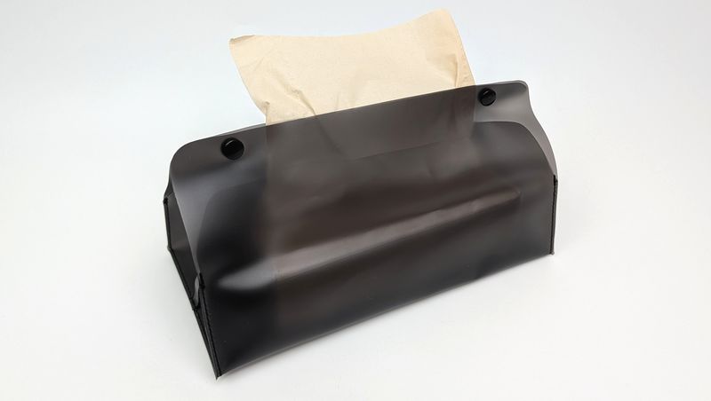 ティッシュの形状に関わらずセットしやすい