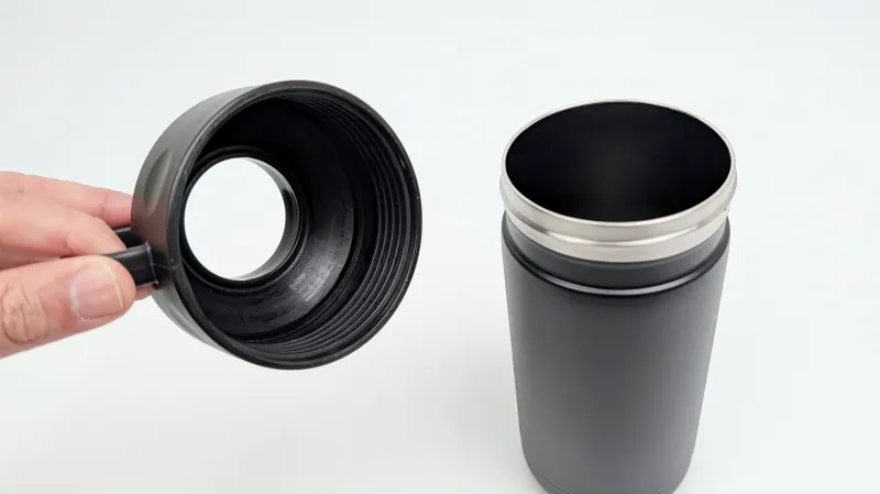 ペットボトルを入れてフタをするだけでわかりやすい！