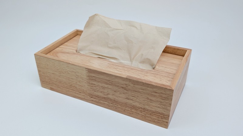 「木製ティッシュケース」の特徴と使用感