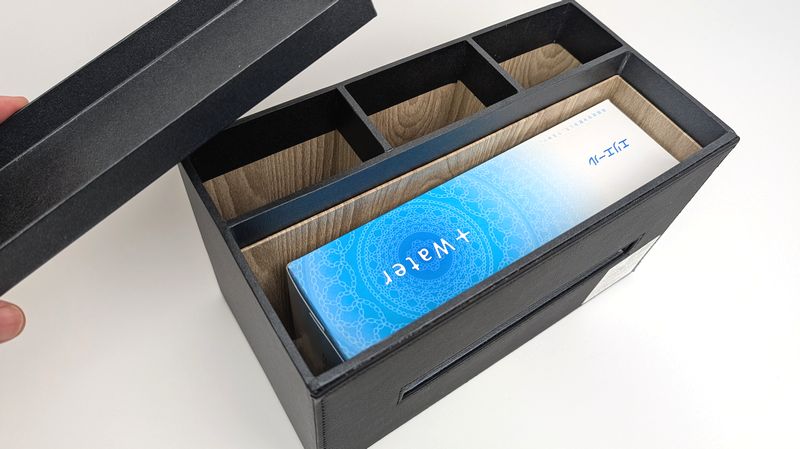 一般的な大きさ箱のティッシュであれば問題なく収納