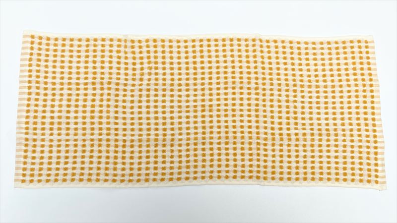 スタプロ「フェイスタオル ドットテクスチャ」のサイズ