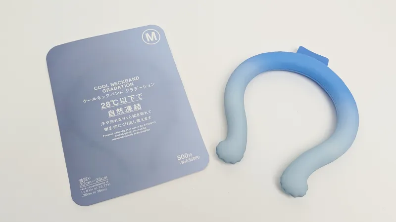 PCM素材使用で28℃以下になると自然凍結！