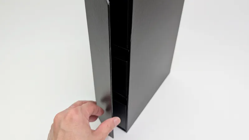指を掛けやすい形状に加工
