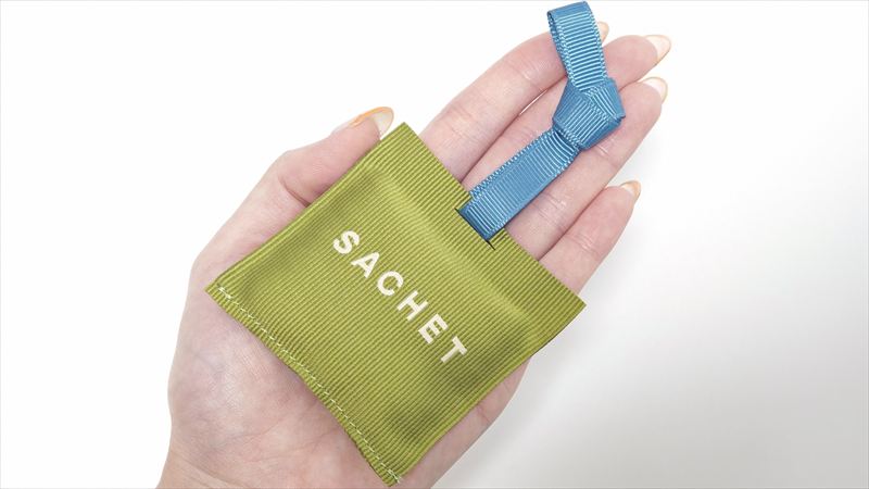 スタプロ「フレグランスサシェ」のサイズ