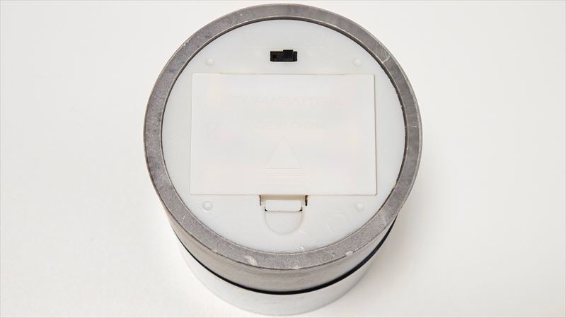 電池式だから好きな場所で使える