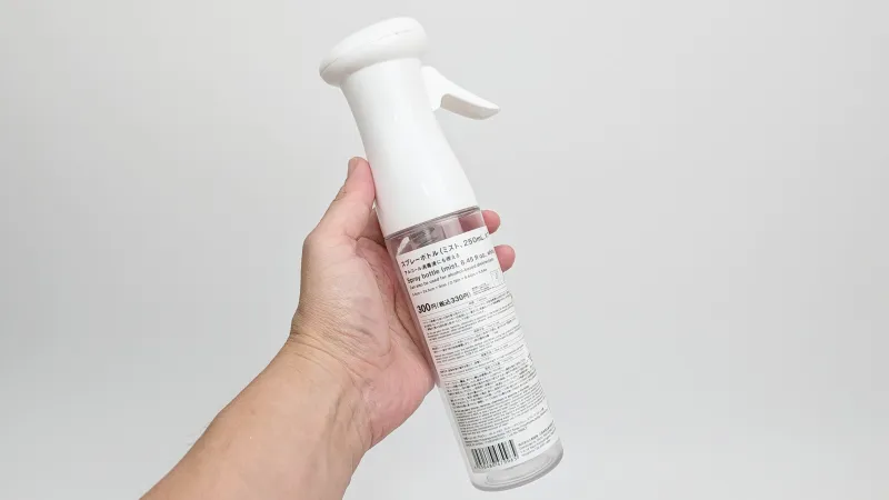 スタンダードプロダクツ「スプレーボトル ミスト」の特徴と使用感