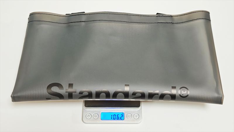 「トートバッグ」の重さは実測106.2g
