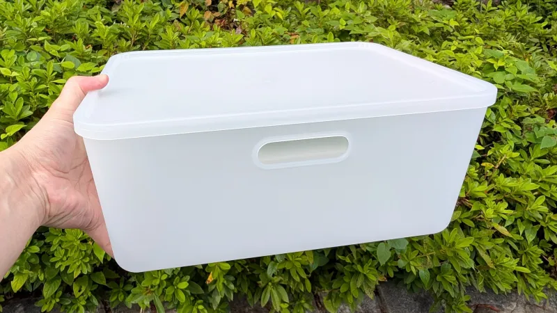 まとめ:「R30ボックス フロスト」は中身が分かりやすくなったフタ付き収納ボックス!